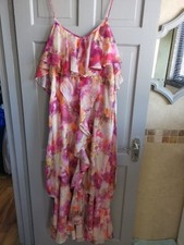Boohoo Flowery Dress Size 16