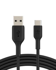 Belkin USB C to USB A Cable 3.3ft 15W Type C Charger for iPhone 16 Black