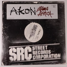Akon – Mama Africa / Don't Matter 12" Single 2007 Promo SRC Hip Hop R&B 33 RPM