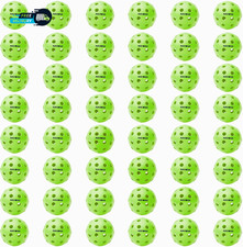 48 Pack Premium 40Holes Outdoor Pickleball Balls Meet USAPA Official Requirement