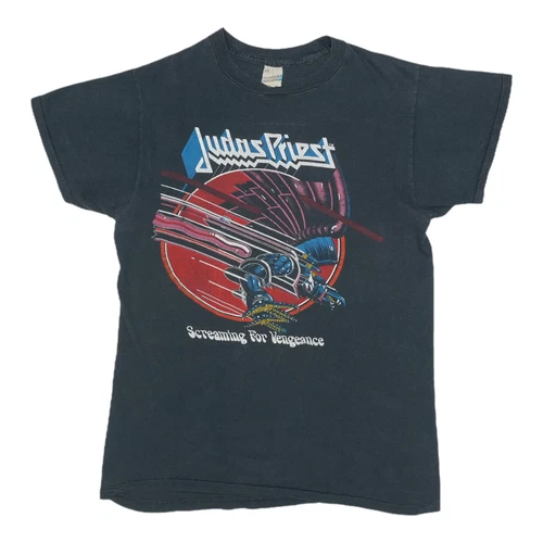 Judas Priest Screaming For Vengeance Tour Shirt 1980s vintage concert t-shirt, vintage, size M, single stitch, B+ condition