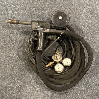 Miller Spoolmatic 30A 10-Pin 30ft Cables Sheath (40ft Gas w/ Smith Reg) - Tested