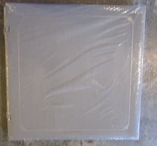 Creative Memories 12x12 Open Spine Album Stirling Gray-Silver Foil w/white pg