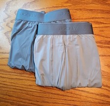 Mens Rare Vintage Jockey Nylon Ultra Smooth Boxerbrief L Set Of 2 