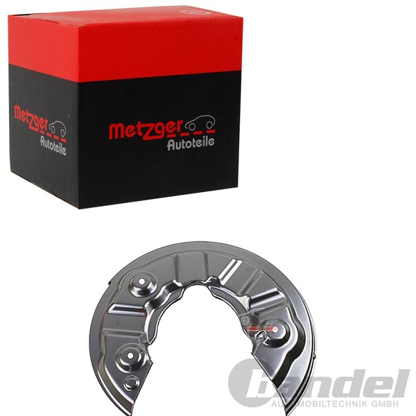 Metzger Spritzblech Bremsscheibe Hinterachse Links Passend FÜR Audi A3 Q2 TT-image