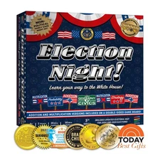 Election Night! A Super Fun Way to Learn Essential Math, Geography and Civics...