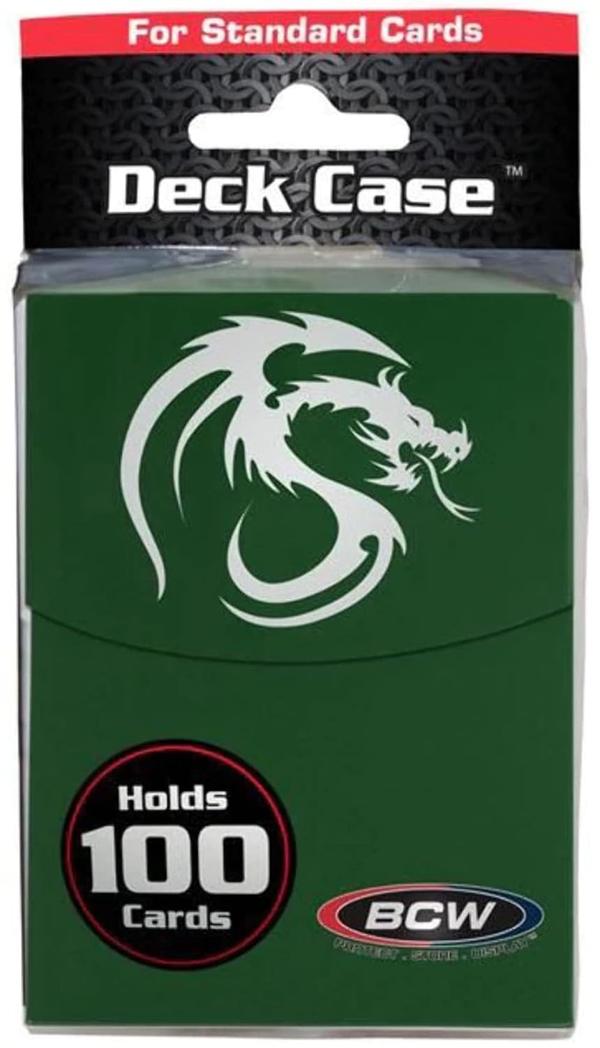 Чехол для деки BCW - Большой, 100 + зеленый