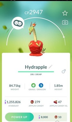 Hydrapple / Applin Evolution- Instant trading - 20k Dust   Pokémon Go
