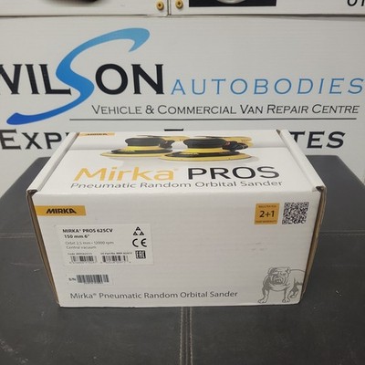 Mirka Pros 625CV 150mm Zentralstaubsauger Orbit 2,5