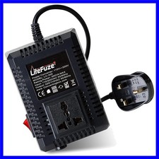 300 Watt Step Up/Step Down Travel Voltage Converter, 220/110v to 110/220v con...