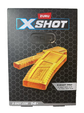 4 boxes Zuru X-Shot X Shot Pro, 1 Half Clip And 1 Full Clip. Clips Only . New