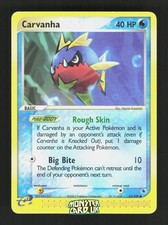 Pokemon Carvanha 51/109 LP Ruby & Sapphire
