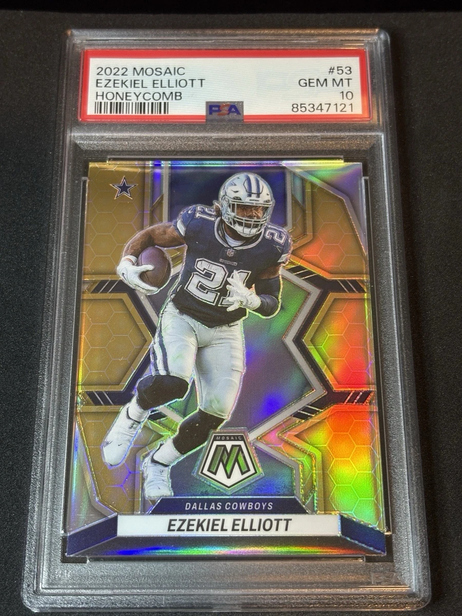Ezekiel Elliott 10 Graded Football Sports Trading Cards for sale