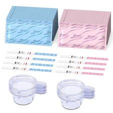 easy Home Ovulation Pregnancy Test Kit, 25 LH 10 hCG Tests, 35 Cups