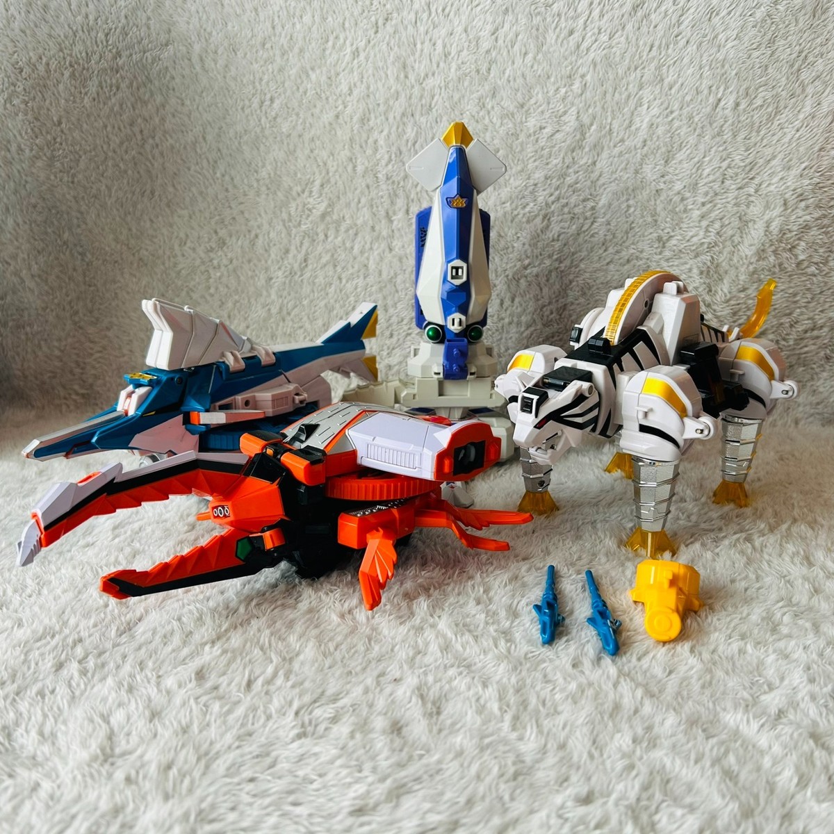 SHODO SUPER セット BANDAI Japan Megazord DX Power Rangers Samurai Super Sentai
