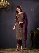 Designer wedding Indian Pakistani Bollywood Salwar Kameez Dress Party Wear Suit