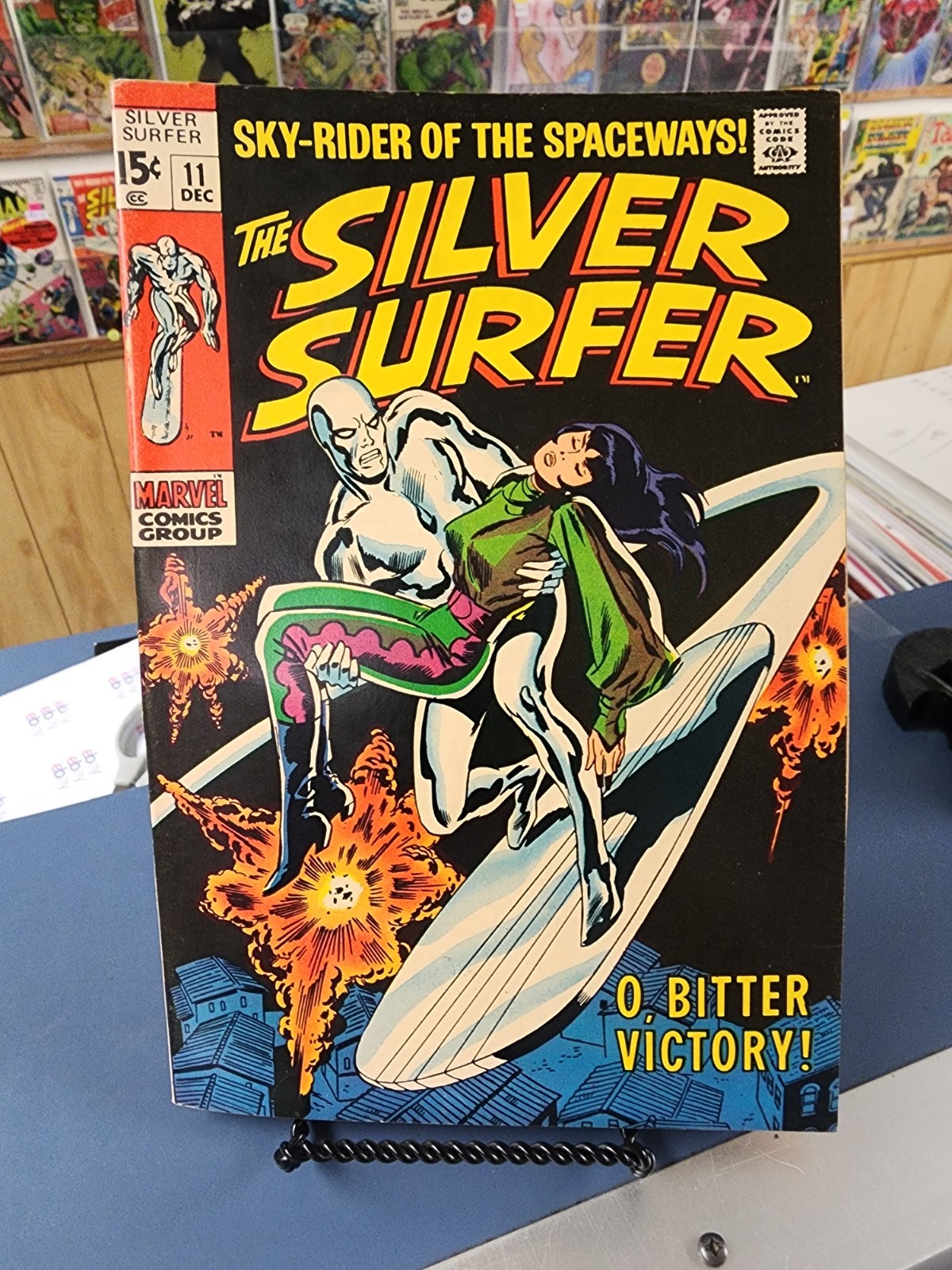 Silver Surfer #11. Beautiful Raw Copy
