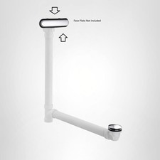 Kohler K-7272-CP Clearflo Slotted Overflow Bath Drain - Polished Chrome READ