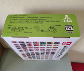 Atari Flashback 7 Classic 101 Game Console Paddle Frogger Deluxe Ed. Box NEW MIB