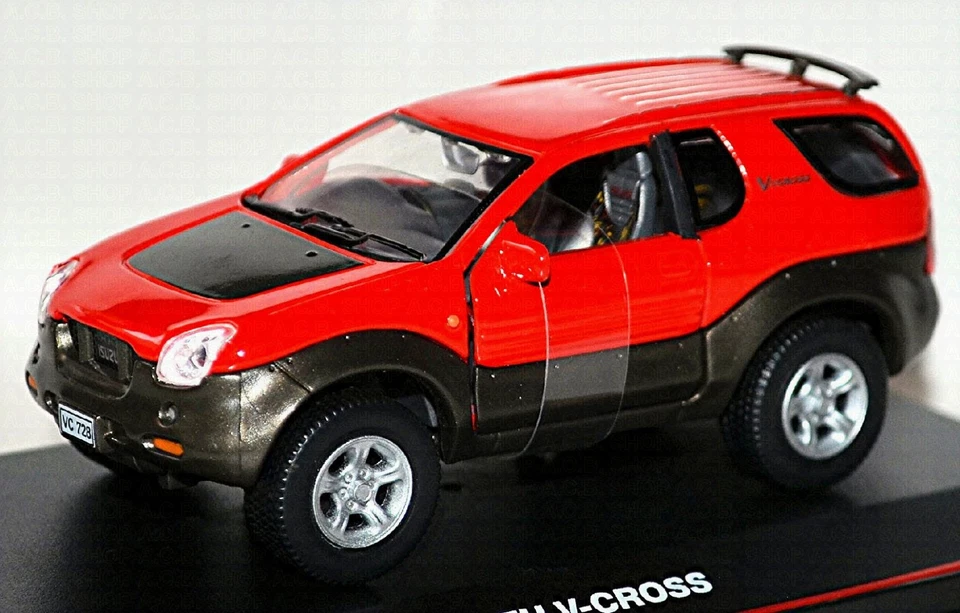 Isuzu VehiCROSS SUV V-Cross 1997-2001 Rosso Red 1:43 Schuco 39005 - Immagine 2 di 4