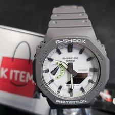 Casio G-SHOCK GA-2100HD-8A Hidden Glow Matte Analog Digital Watch