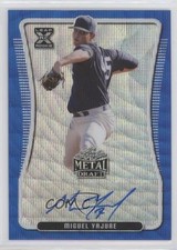 2020 Leaf Metal Draft Blue Wave /20 Miguel Yajure #BA-MY1 Auto 2a9
