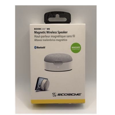 Scosche BoomCan MS Magnetic Wireless Speaker MagSafe Sealed New