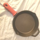 Cast Iron Skillet with Silicone grips & handles 10" — photo 4