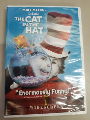Dr. Seuss' The Cat in the Hat (DVD, 2003) Mike Myers - Brand New Widescreen