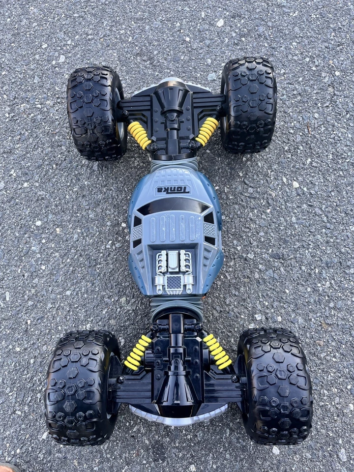 Vintage  Rare Tonka Gray And Orange Race Car Remote Control Not Included - Image 2 of 4