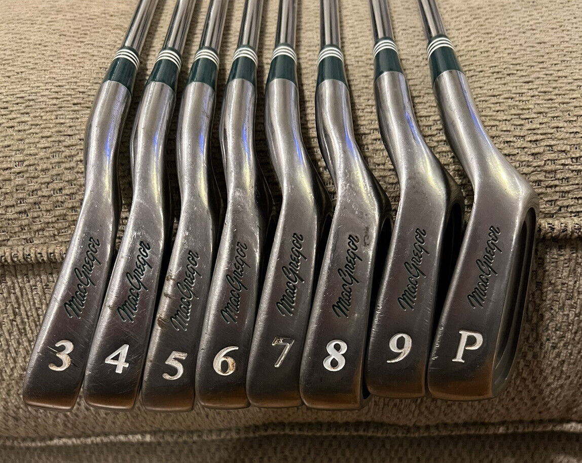 Chi Chi Iron Set 3-PW By MacGregor - RH With multi flex Steel Shafts - New Grips Chi Chi Iron Set 3-PW By MacGregor - RH With multi flex Steel Shafts - New Grips
