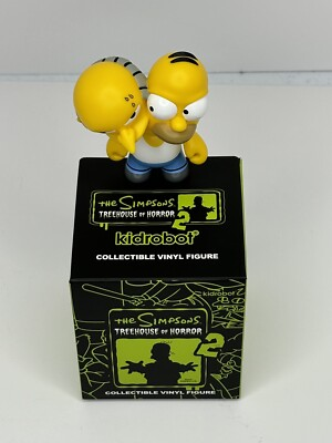 #ad Kidrobot The Simpsons Treehouse Of Horror Series 2 Homer Berns 3quot; Vinyl Figure $9.98