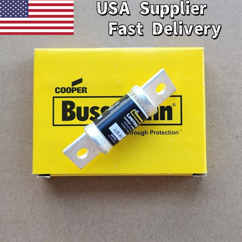 1PC ORIGINAL Bussmann JJS-80 JJS80 JJS 80A 600Vac Fast-Acting - Foto 8