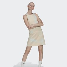 Adidas Originals ALLOVER PRINT TANK DRESS size S NWT