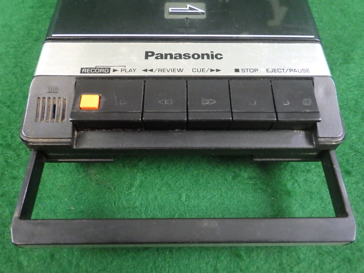Vintage Panasonic RQ-2735 Portable Cassette Recorder Desktop w/AC