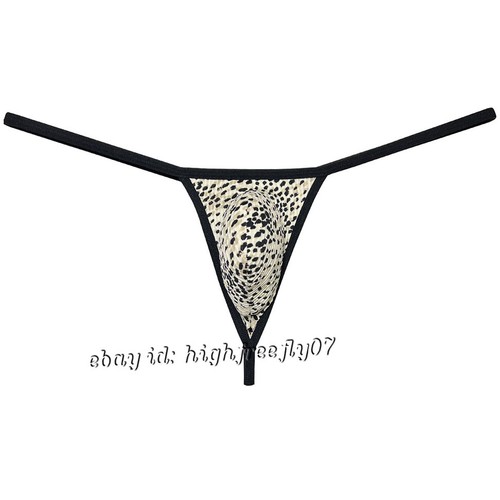 Men's Maxi Pouch Thong Underwear Male Enhancers Micro String Mini Bikini T-back - Picture 5 of 37