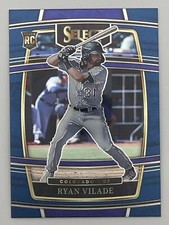 2022 Panini Select Blue Retail Base Ryan Vilade #9 RC Colorado Rockies