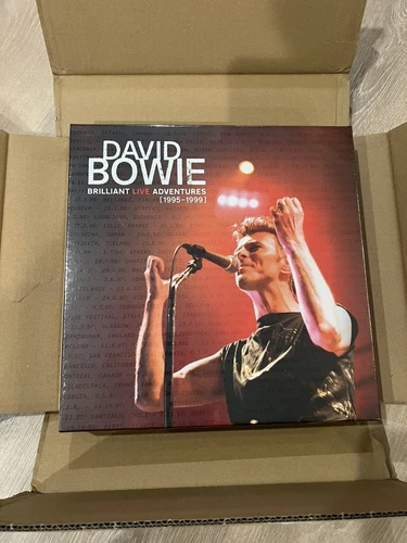 David Bowie Brilliant Live Adventures LP Vinyl Record Box Slip Case ONLY - NEW