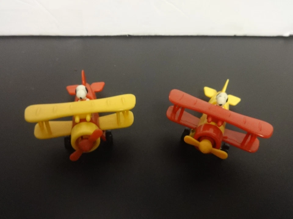 12 diff. Aviva Hasbro Peanuts, Snoopy & Woodstock Vehicles - You Choose - Image 2 of 2