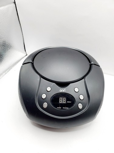 ONN ONB17AA001 TRAGBARER AM/FM CD-PLAYER GHETTOBLASTER GETESTET FUNKTIONIERT - Bild 2 von 10