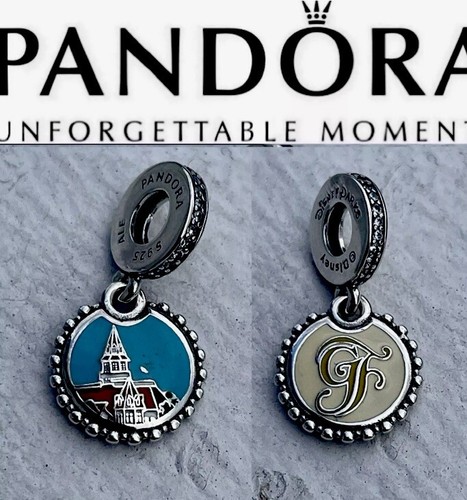 Disney Parks 2024 Grand Floridian Resort & Spa Pandora Charm Double Sided Dangle - Picture 3 of 3