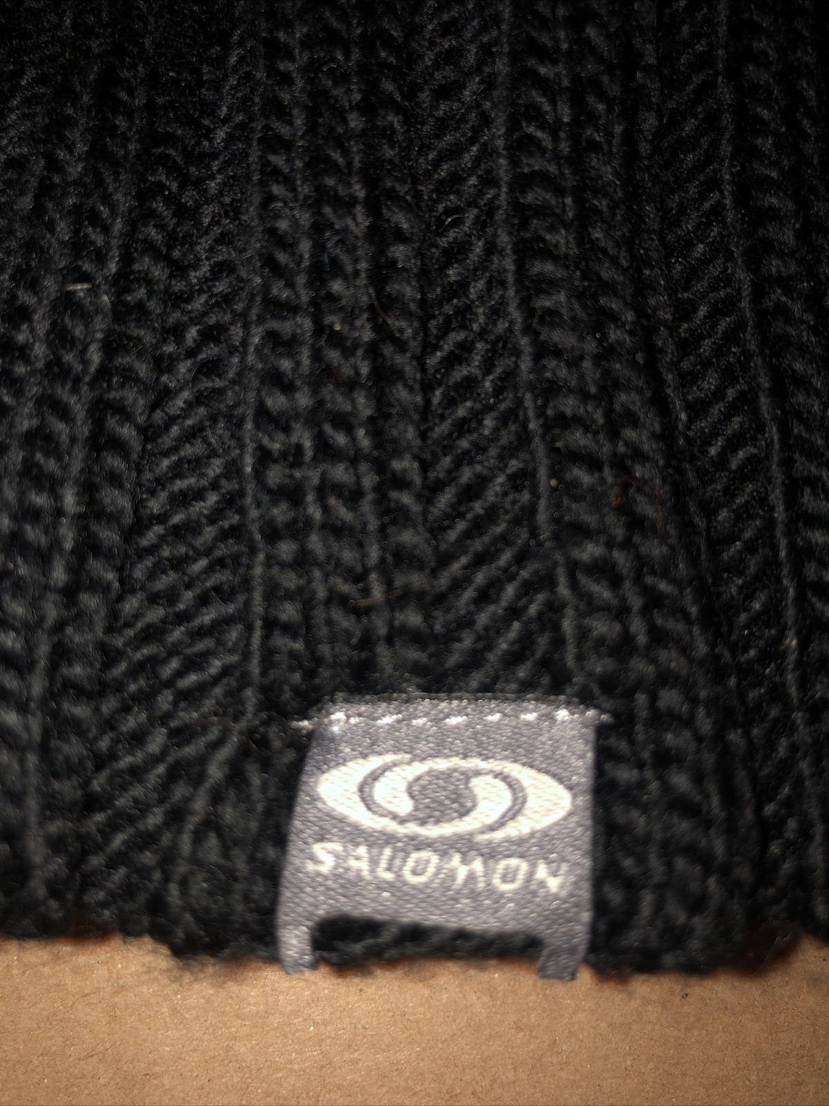 Salomon Berretto In Maglia Nero