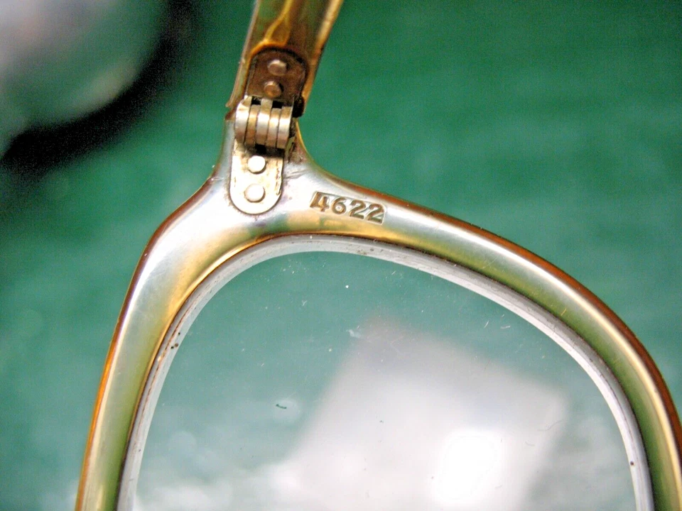 GAFAS DE SEGURIDAD B&L 5 3/4 Nº MARCOS ROSA RUBOR 4622 DE COLECCIÓN Foto 3 de 4