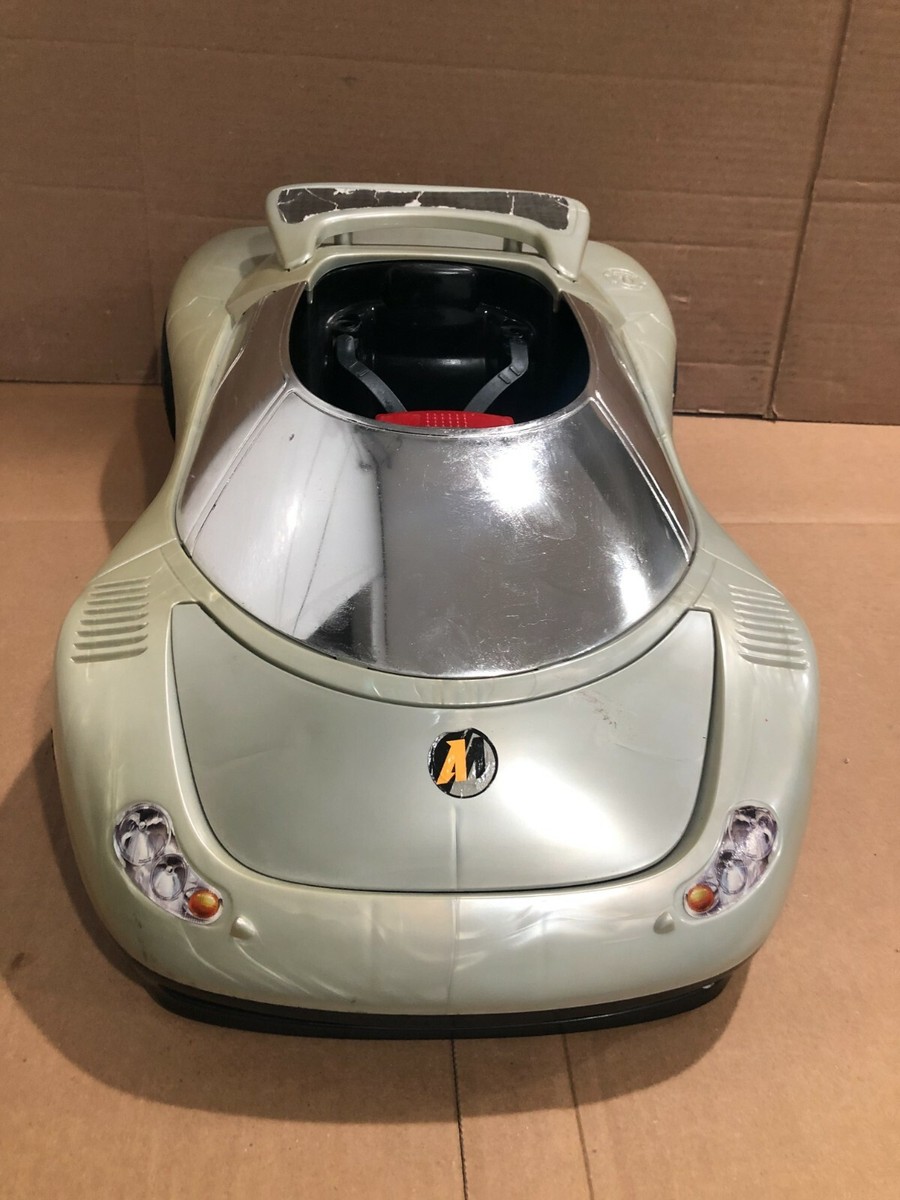 Hasbro GI Joe -Action Man Silver Speeder Car Vintage Toy 1998