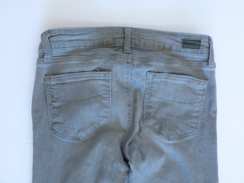 PAIGE Damen Jeans grau Denim Skyline Skinny 5-Pocket Gr. 26 - Bild 5 von 8