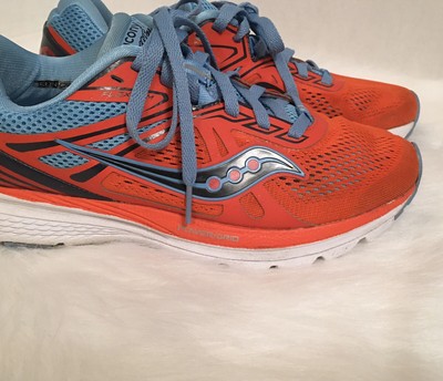 saucony triumph 9 mujer naranja