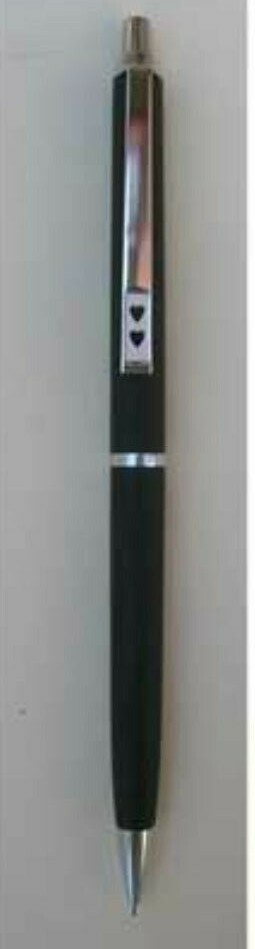 Matte Black & Silver  0.5mm  Mechanical Pencil New