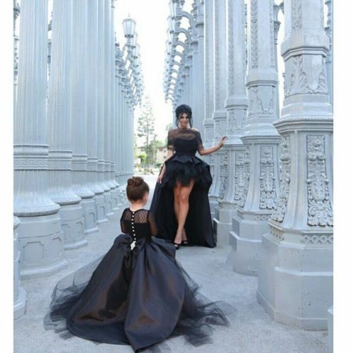 Girl Communion Party Prom Princess Pageant Bridesmaid Wedding Flower Girl Dress - Picture 2 of 8