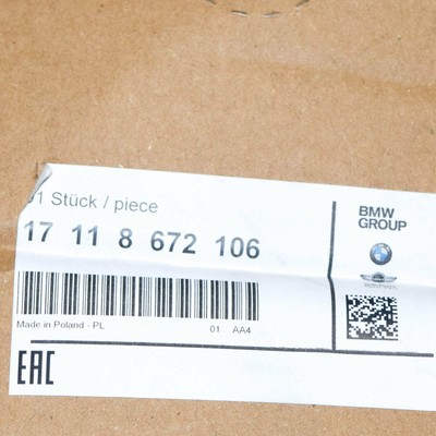 NEU BMW 3 F30 KÜHLMITTEL KÜHLER 17118672106 8672106 2015 ORIGINAL 