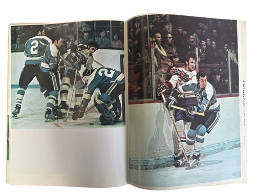 Maple Leaf Gardens Nov 1971 Revista y Programa Pittsburgh-Montreal Cubierta VACHON - Imagen 10 de 16